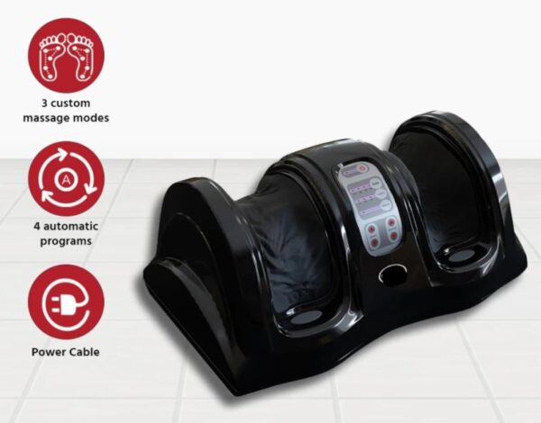 Foot Massager With Vibration For Pain Relief & Improved Blood Circulation Massager - Image 2